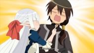 A comedic moment between Nephy and Zagan (Image via Brain's Base).